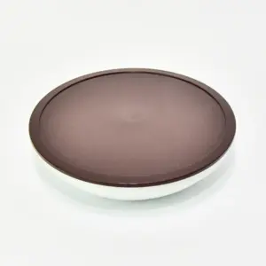 0979.21 EURO-Deckel - rund - 220 mm -  - braun - Polypropylen (PP)