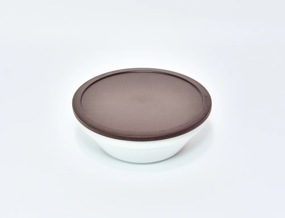 0979.24 EURO-Deckel - rund - 145 mm - - braun - Polypropylen (PP)