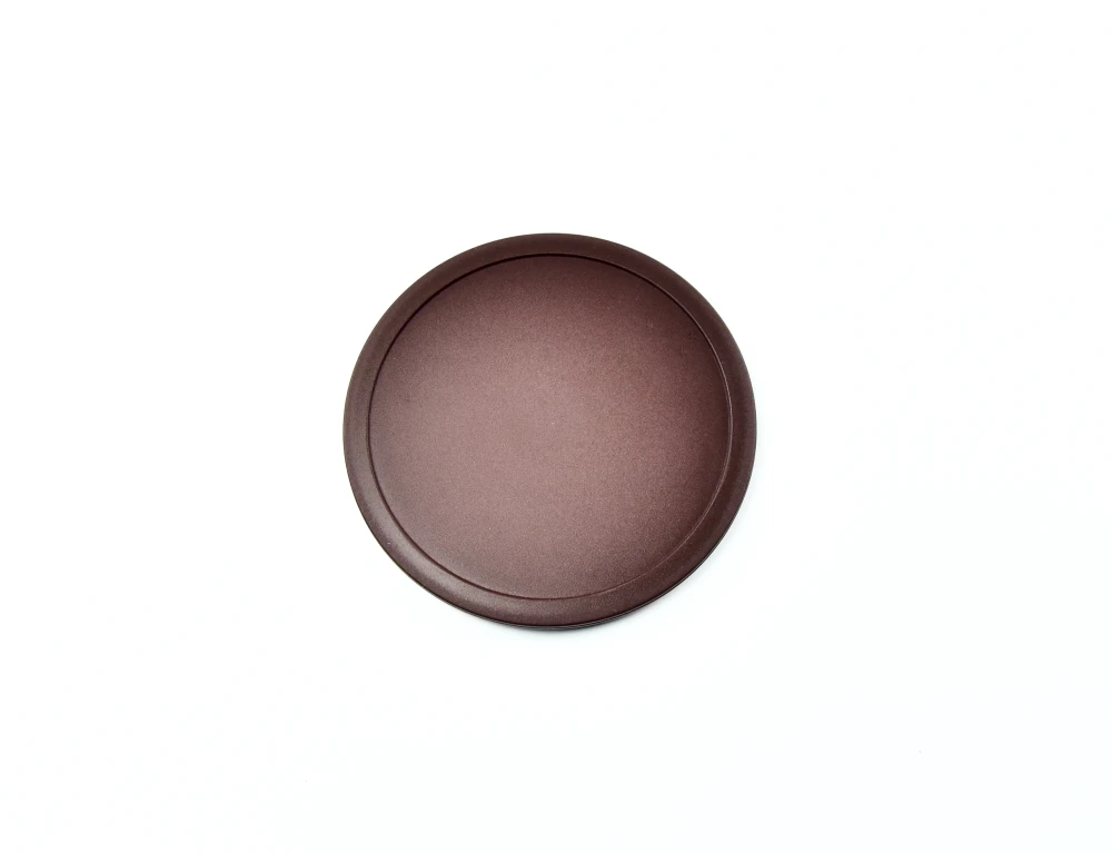0979.24 EURO-Deckel - rund - 145 mm - - braun - Polypropylen (PP)