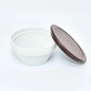 0979.27 EURO-Deckel - rund - 128 mm -  - braun - Polypropylen (PP)