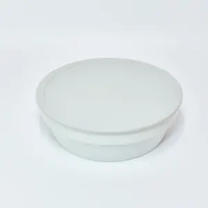0979.33 EURO-Deckel - rund - 200 mm -  - grau - Polybutylenterephthalat (PBT)