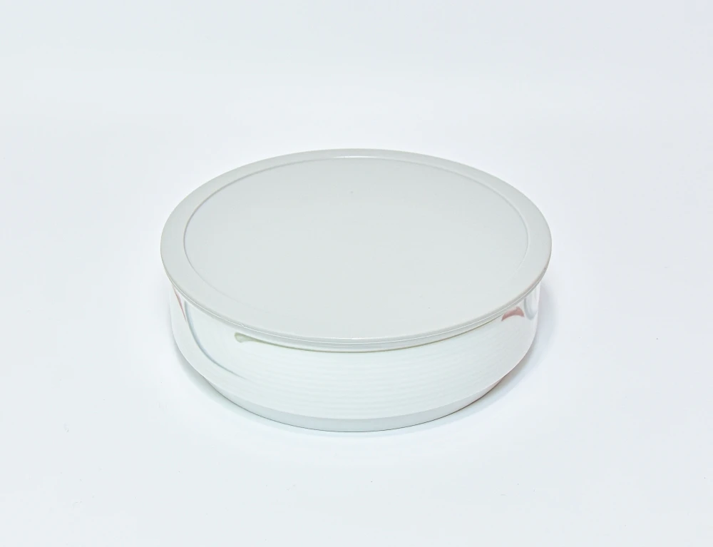 0979.42 EURO-Deckel - rund - 180 mm - - grau - Polypropylen (PP)