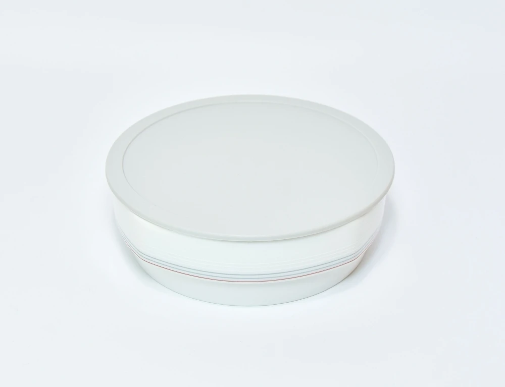 0979.48 EURO-Deckel - rund - 170 mm - - grau - Polypropylen (PP)