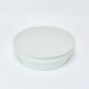 0979.74 EURO-Deckel - rund - 200 mm -  - grau - Polypropylen (PP)