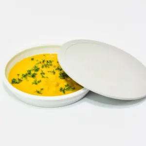 0980.42 EURO-Deckel - rund - 238 mm -  - grau - Polypropylen (PP)