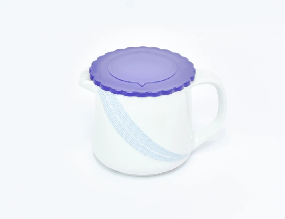 0999.95 EURO lid - round - 95 mm - - blue - Polypropylene (PP)