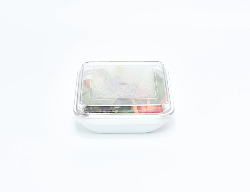 1045.75 EURO lid - square - - 110 x 110 mm - clear - Tritan