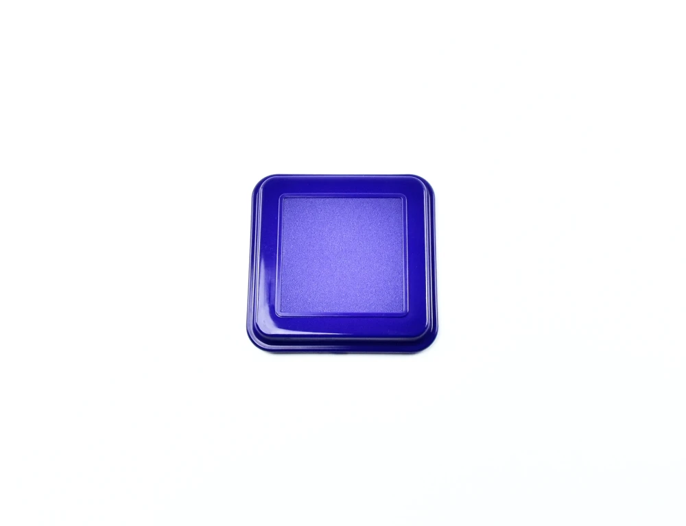 1045.83 EURO lid - square - - 110 x 110 mm - blue - Polypropylene (PP)