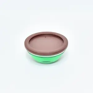 1050.01 EURO-Deckel - rund - 110 mm -  - braun - Polybutylenterephthalat (PBT)