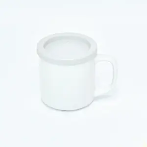 1192.72 EURO-Becherdeckel - rund - 82 mm -  - grau - Polybutylenterephthalat (PBT)