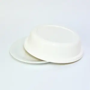 1447.02 EURO-Teller-Cloche - rund - 210 mm - - weiß - Polypropylen (PP)