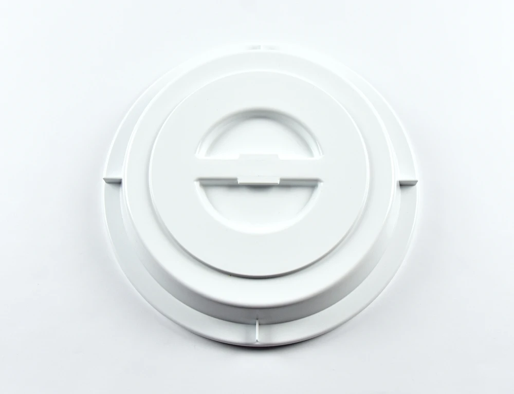 2029-2-3 EURO plate cloche - round - 250 mm - - white - Polypropylene (PP)