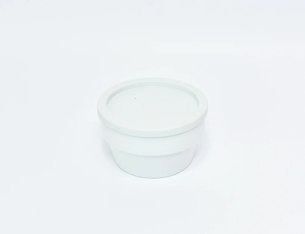 7108.79 EURO lid - round - 108 mm - - light grey - Polybutylene terephthalate (PBT)