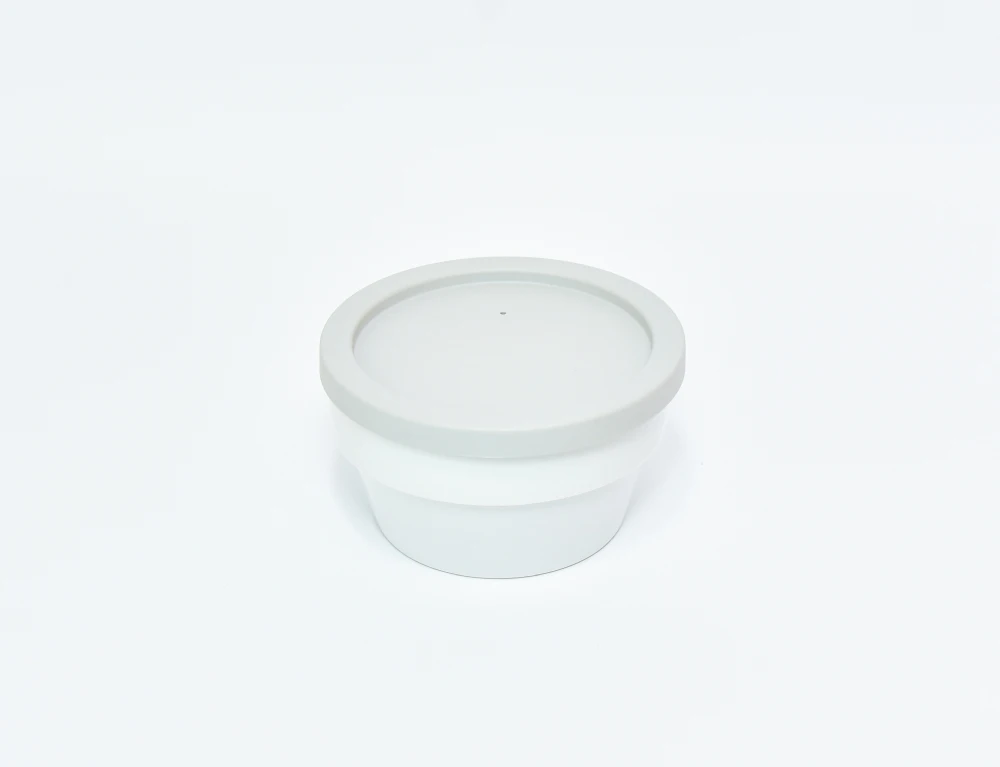 7140.48 EURO lid - round - 110 mm - - grey - Polybutylene terephthalate (PBT)