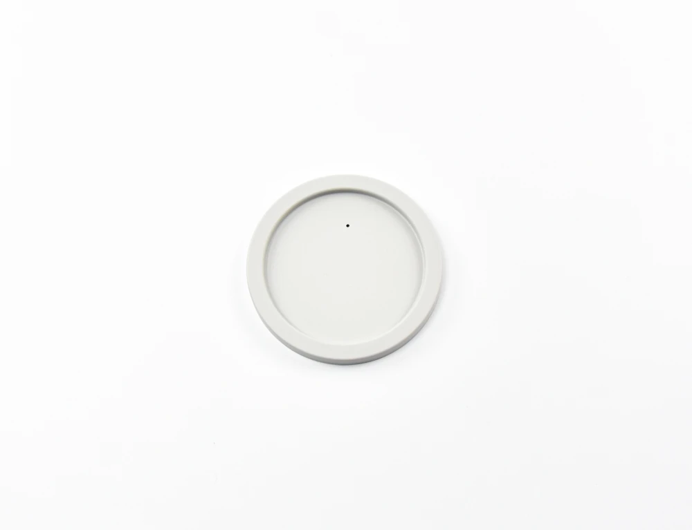 7140.48 EURO lid - round - 110 mm - - grey - Polybutylene terephthalate (PBT)