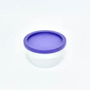7140.91 EURO-Deckel - rund - 110 mm -  - blau - Polybutylenterephthalat (PBT)