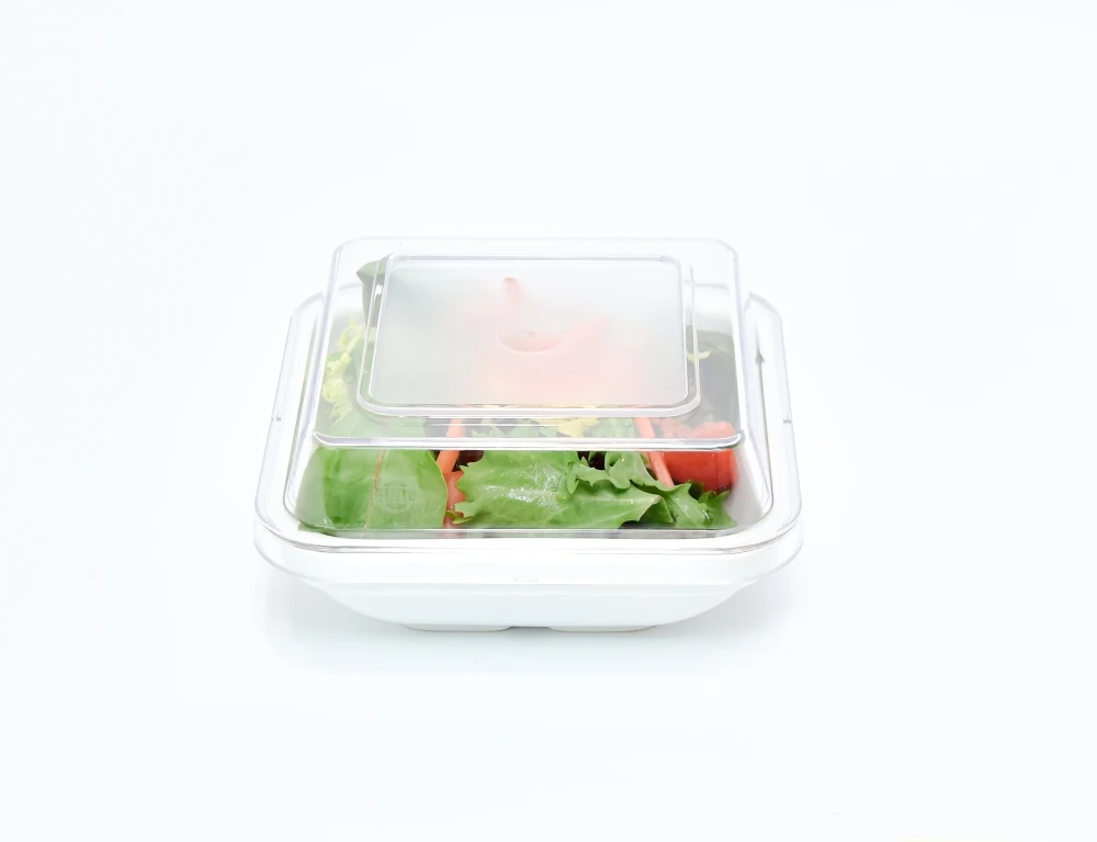 7154.47 EURO lid - square - - 125 x 125 mm - clear - Polycarbonate (PC)
