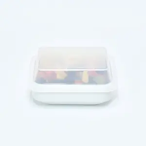 7181.43 EURO-Systemdeckel - rechteckig - - 131 x 99 mm - natur-transparent - Polypropylen (PP)