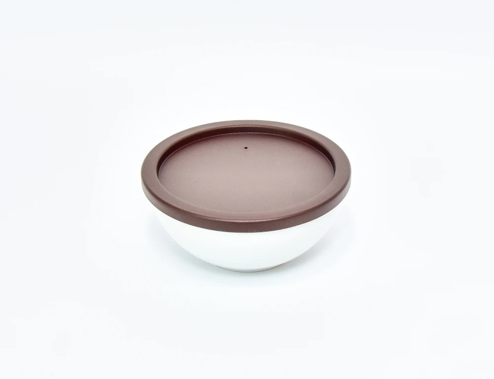 7200.21 EURO-Deckel - rund - 125 mm - - braun - Polypropylen (PP)