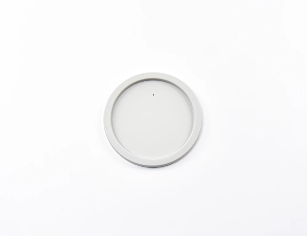 7200.45 EURO-Deckel - rund - 125 mm - - grau - Polypropylen (PP)