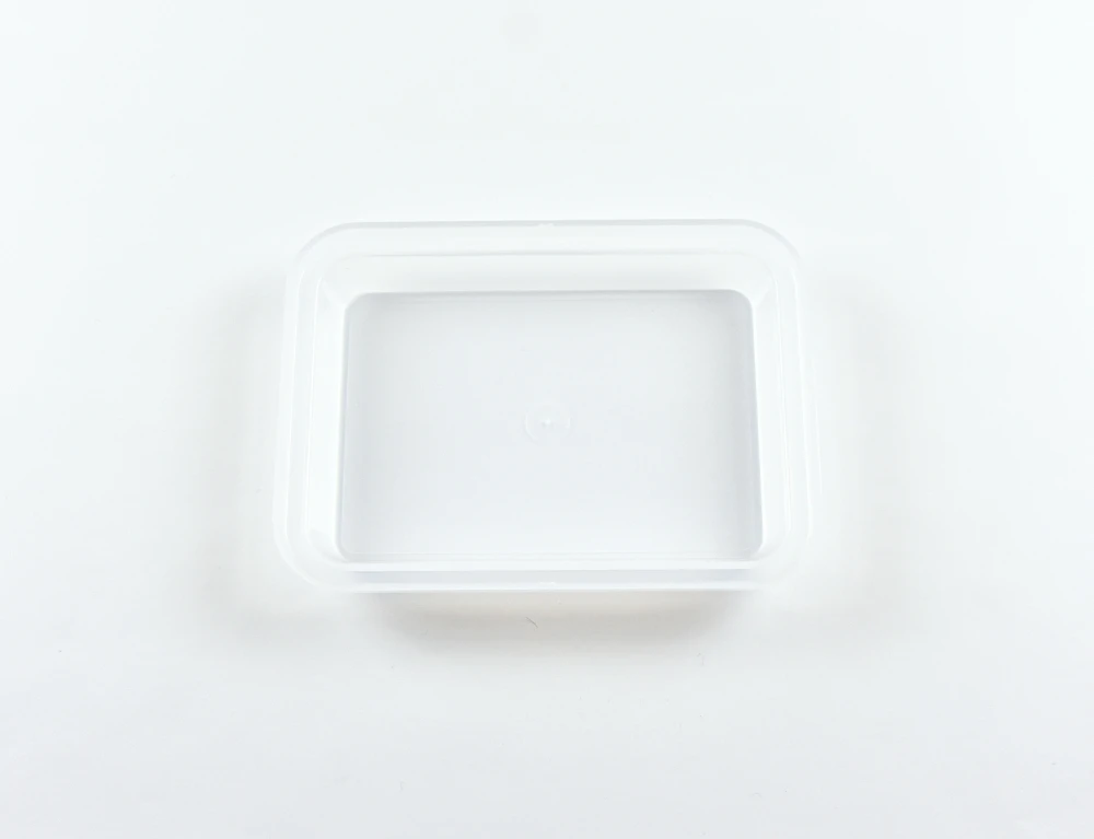7244.44 EURO lid - rectangular - - 185 x 135 mm - transparent - Polypropylene (PP)