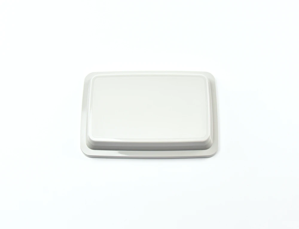 7244.46 EURO lid - rectangular - - 182 x 120 mm - grey - Polypropylene (PP)