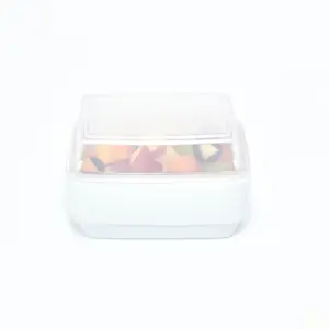 7249.49 EURO-Systemdeckel - rechteckig - - 113 x 82 mm - natur-transparent - Polypropylen (PP)