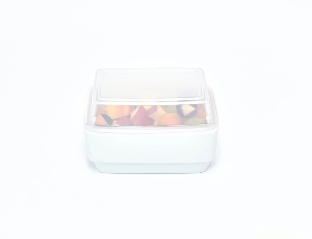 7249.49 EURO-Systemdeckel - rechteckig - - 113 x 82 mm - natur-transparent - Polypropylen (PP)