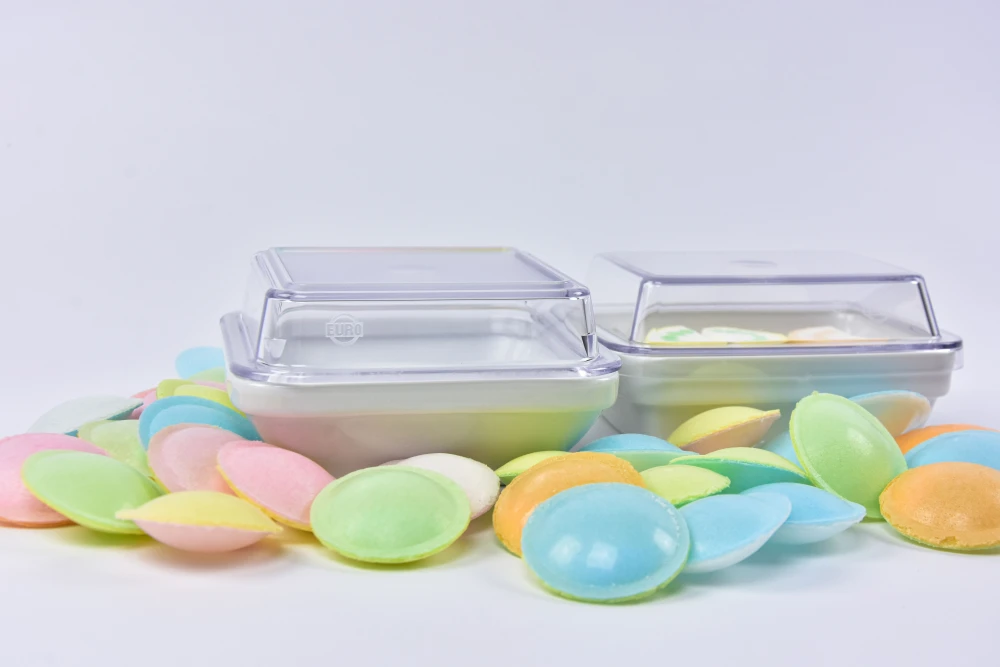 7249.75 EURO lid - square - - 110 x 110 mm - clear - Tritan