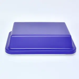 7289.95 EURO-Abdeckhaube - rechteckig - - 280 x 200 mm - blau - Polypropylen (PP)