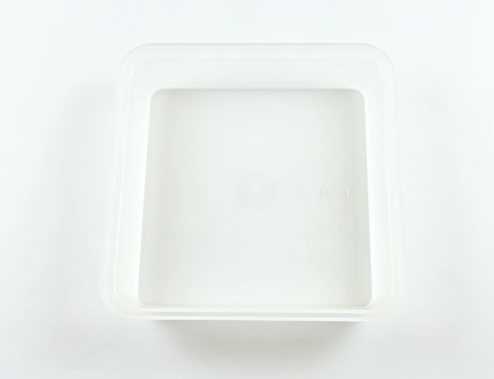 7298.45 EURO-Abdeckhaube - quadratisch - - 218 x 218 mm - natur-transparent - Polypropylen (PP)