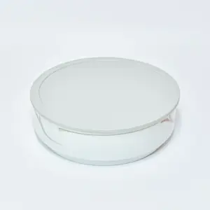7307.05 EURO-Deckel - rund - 180 mm -  - grau - Polybutylenterephthalat (PBT)