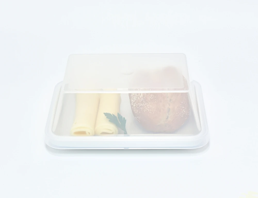 7508.01 EURO-Systemdeckel - rechteckig - - 171 x 126 mm - natur-transparent - Polypropylen (PP)
