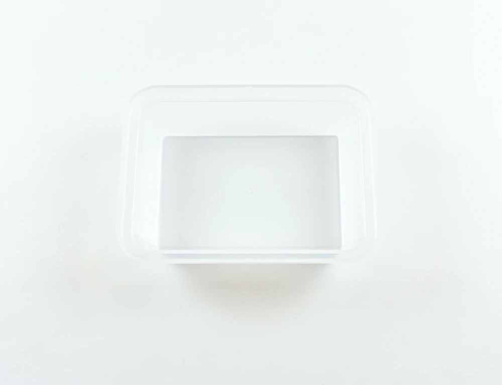 7698.01 EURO lid - rectangular - - 187 x 137 mm - transparent - Polypropylene (PP)