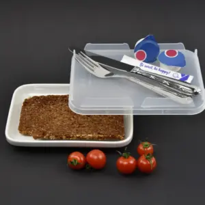 7752.01 EURO-Balkondeckel - rechteckig -  - 185 x 135 mm - natur-transparent - Polypropylen (PP)